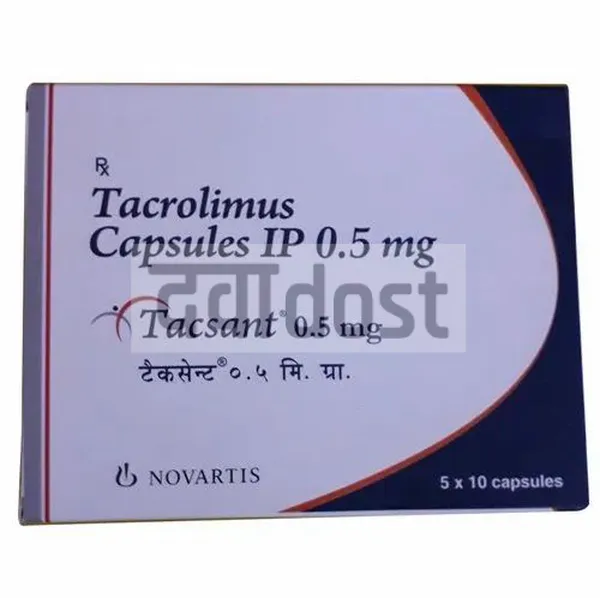 Tacsant 0.5mg Capsule 10s