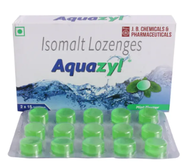 Aquazyl Mint Flavour Lozenges 15s