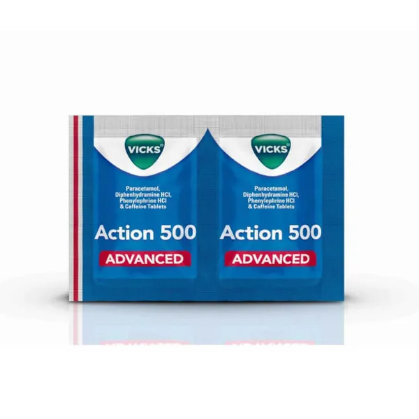 Vicks Action 500 Advanced Tablet 10s