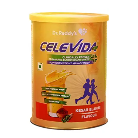 Dr. Reddys Celevida Nutrition Powder Kesar Elaichi Tin 400gm