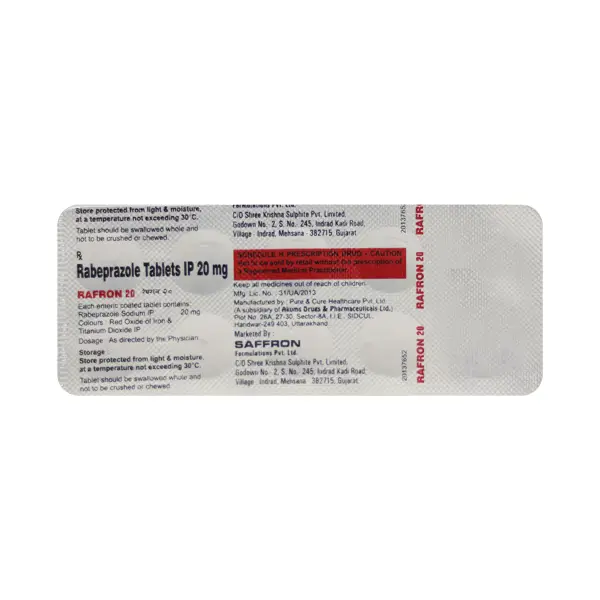 Rafron 20mg Tablet 10s