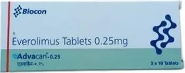 Advacan 0.25mg Tablet 10s