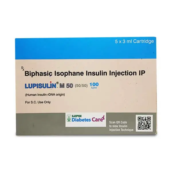 Lupisulin M 50/50 Injection 100IU/ml 3ml