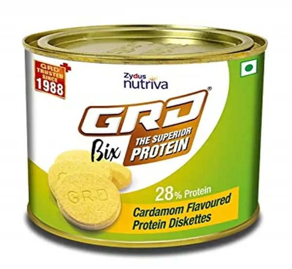 Grd Bix Cardamom Nutrition Diskette Tin 250gm