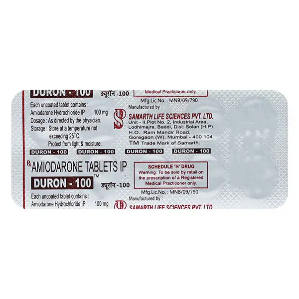 Duron 100mg Tablet 10s