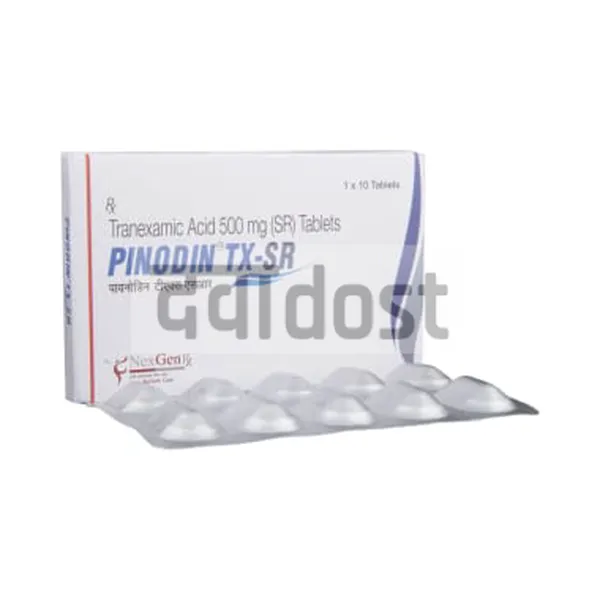 Pinodin TX 500mg Tablet SR 10s