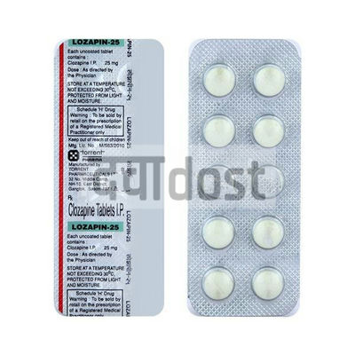 Lozapin 25mg Tablet