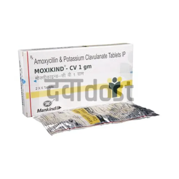 Moxikind CV 875mg/125mg Tablet 6s