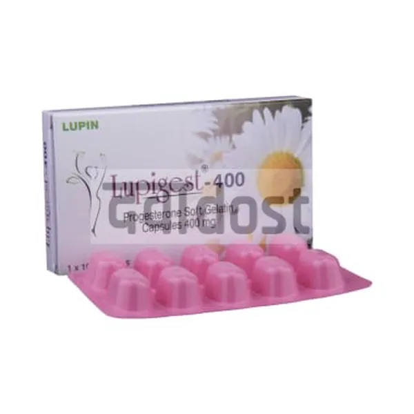 Lupigest 400 Soft Gelatin Capsule