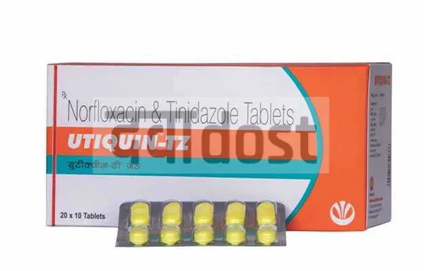 Utiquin TZ 400mg/600mg Tablet