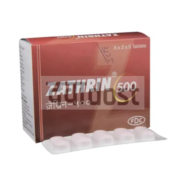 Zathrin 500mg Tablet 5s