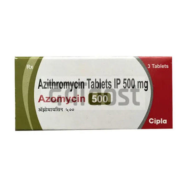 Azomycin 500mg Tablet