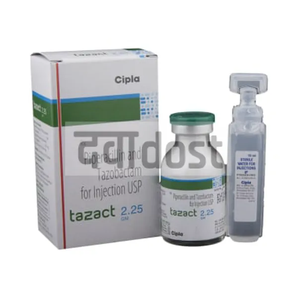 Tazact 2000mg/250mg Injection 1s