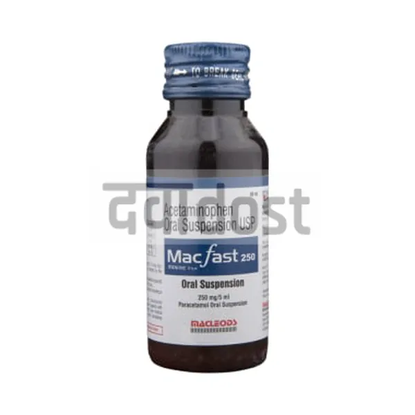 Macfast 250mg Oral Suspension 60ml