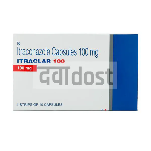 Itraclar 100mg Capsule