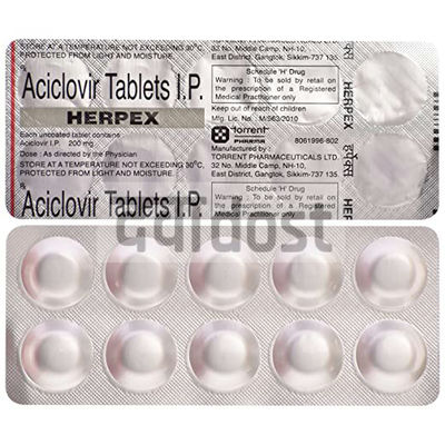 Herpex 200mg Tablet