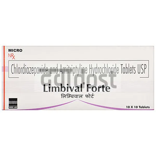 Limbival Forte 25mg/10mg Tablet