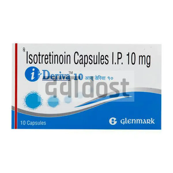 Deriva I 10mg Capsule 10s