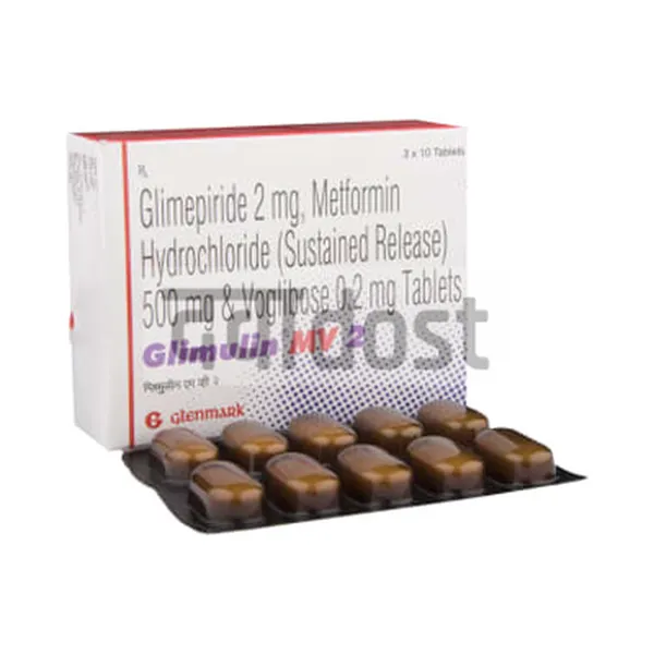 Glimulin MV 2 Tablet SR