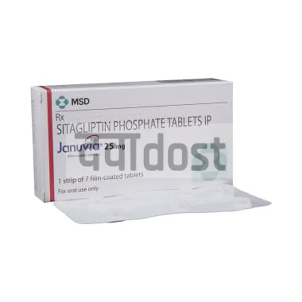 Januvia 25mg Tablet