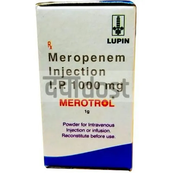 Merotrol 1gm Injection