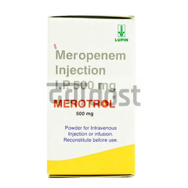 Merotrol 500mg Injection