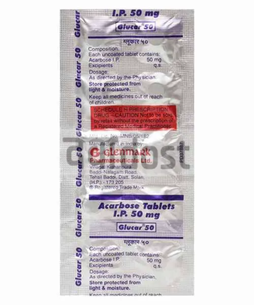 Glucar 50mg Tablet