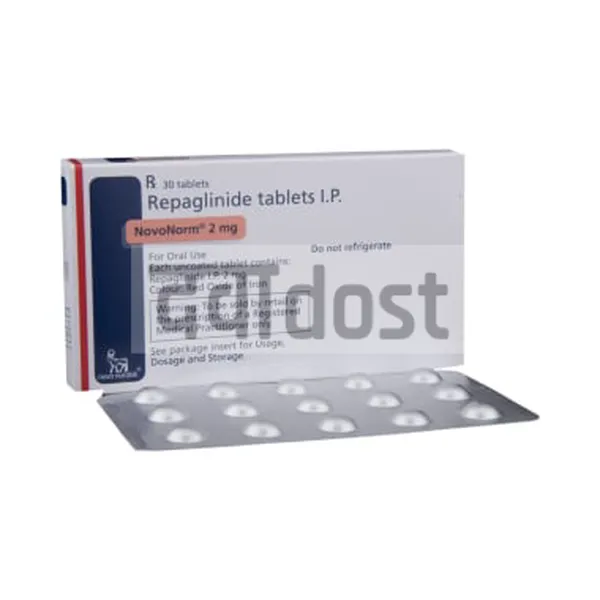 Novonorm 2mg Tablet