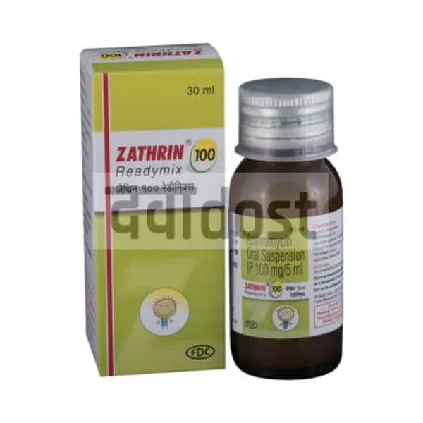 Zathrin 100 Readymix Oral Suspension 30ml