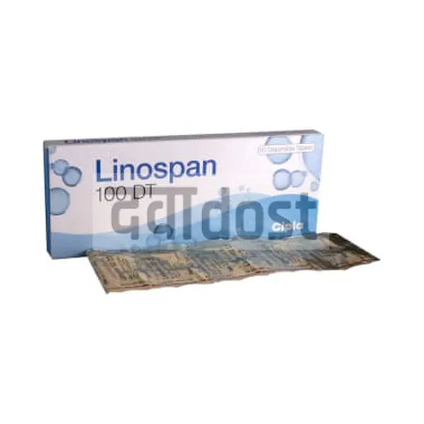 Linospan 100mg Tablet DT 10s