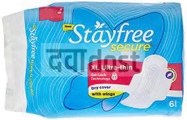 stayfree secure extra large with wings  6s