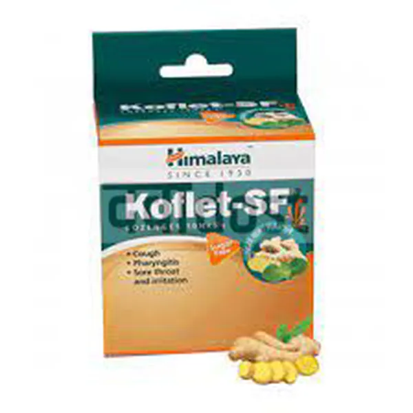 Himalaya Koflet SF Lozenges Ginger Mint 6s