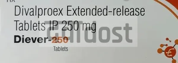 Diever 250mg Tablet ER 10s