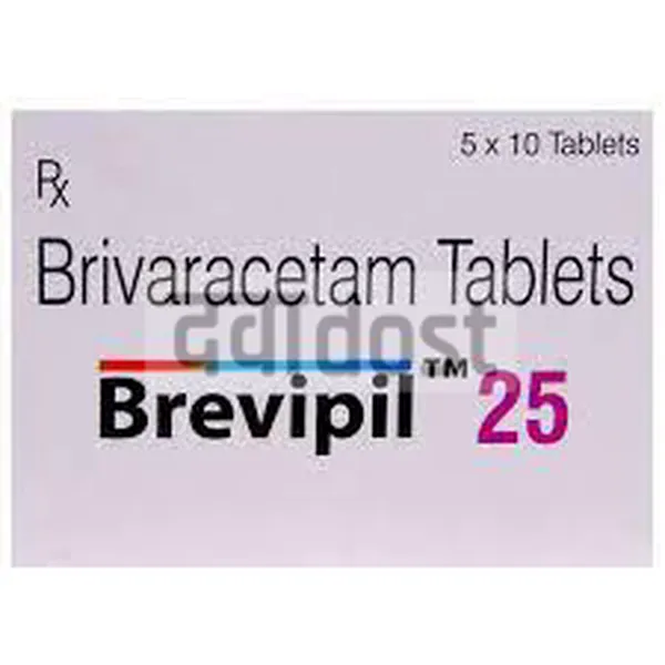 Brevipil 25mg Tablet 10s