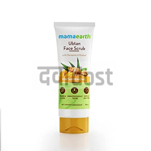 Mamaearth Ubtan Face Scrub 100gm