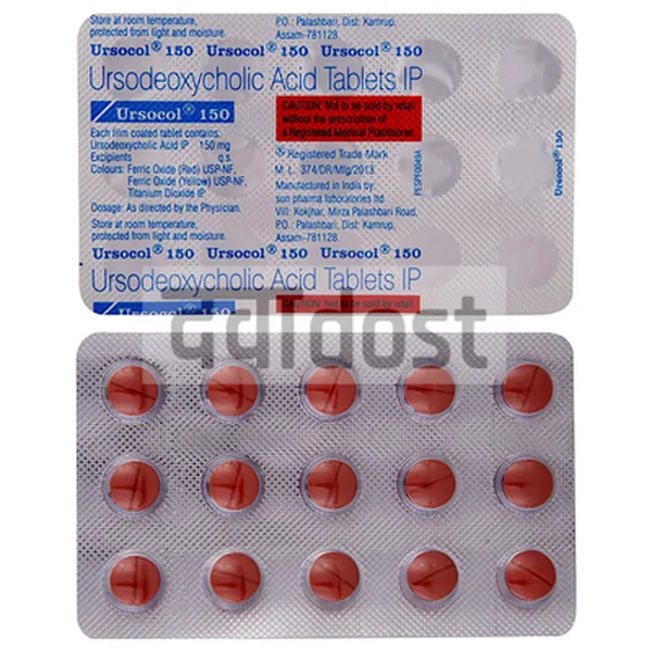 Ursocol 150mg Tablet 15 S