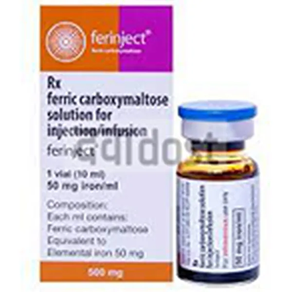 Ferinject 500mg Injection 10ml