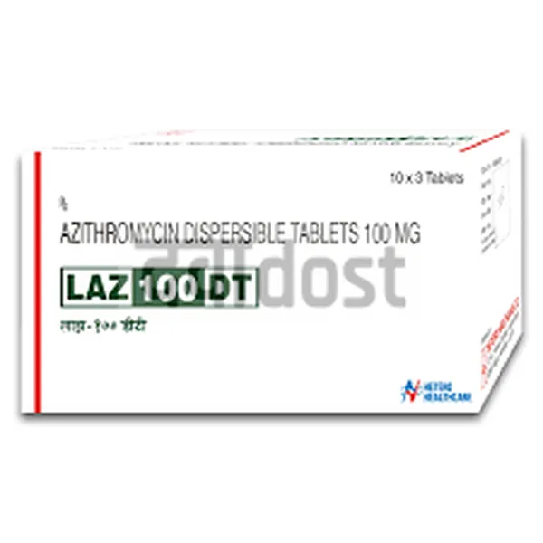 Laz 100mg Tablet DT 3s