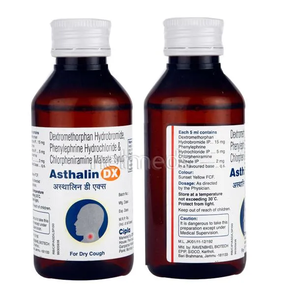 ASTHALIN-DX SYP 100ML