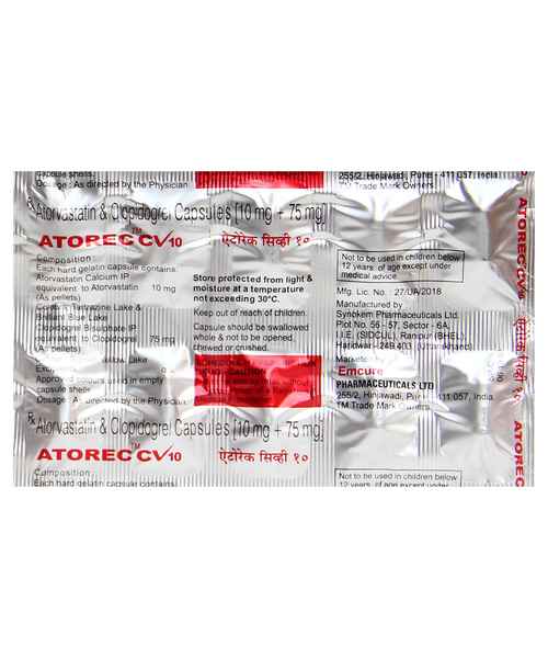 ATOREC-CV 10MG 10CAP