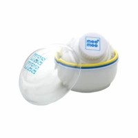 Mee Mee Premium Powder Puff With Powder Storage (blue)