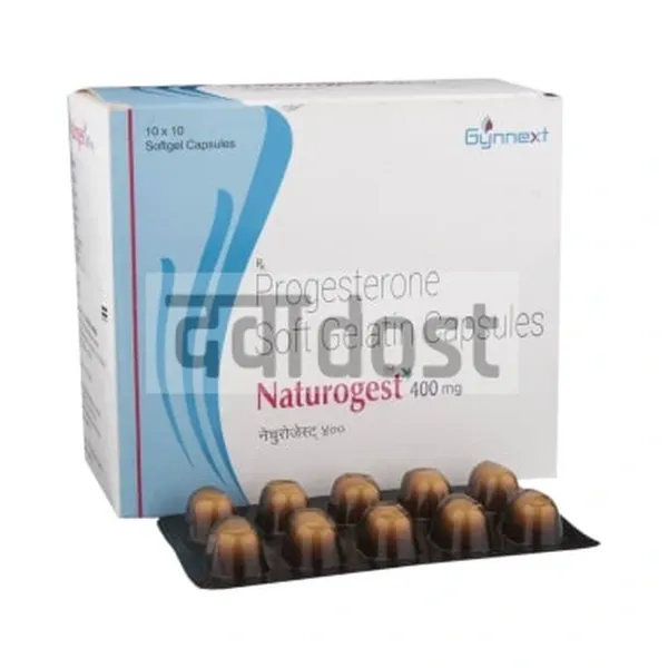 Naturogest 400mg Soft Gelatin Capsule