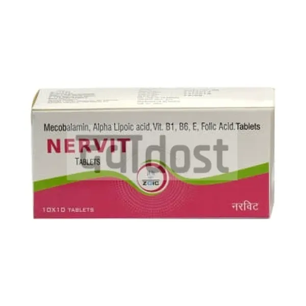 Nervit 500mcg Tablet