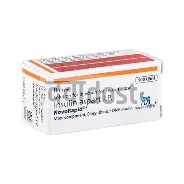 Novorapid 100IU/ml Solution for Injection