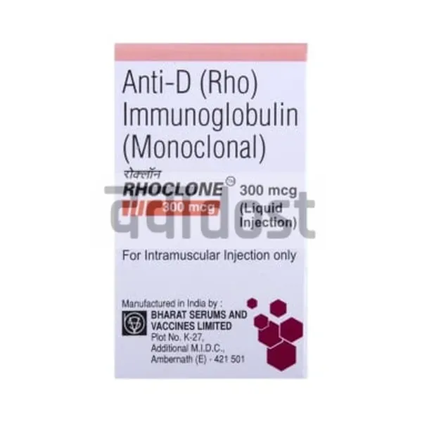 Rhoclone 300mcg Injection