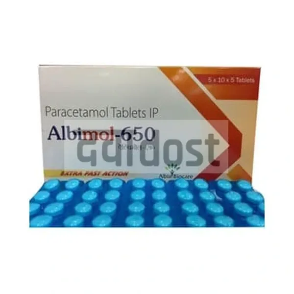 Albimol 650mg Tablet