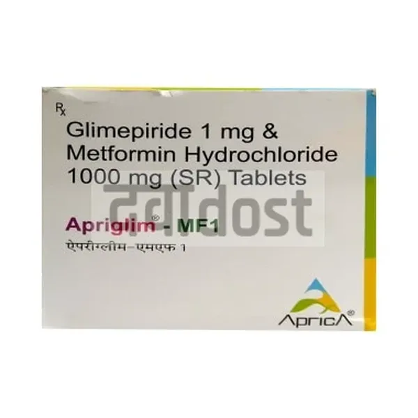 Apriglim-MF 1 Tablet SR