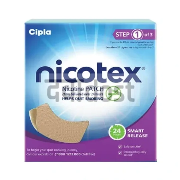 Nicotex 21mg Patch 7s