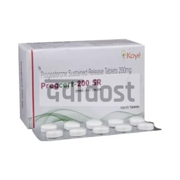 Pregcert 200 SR Tablet