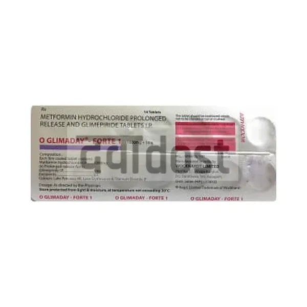 O Glimaday-Forte 1 Tablet PR